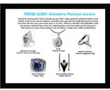 Trend Alert: Large Geometric Platinum Jewelry