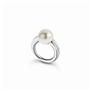 Mikimoto by Giovanna Broggian platinum ring with white pearl.