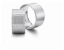 Fedi “Niessing Glimmer of Light” in platino, per lei con 34 diamanti taglio brillante.
