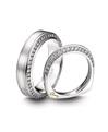 A. Jaffe Platinum Diamond Wedding Bands