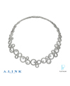 A. Link Platinum and Diamond Necklace