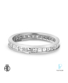American Jewelry Designs Platinum and Diamond Wedding Band