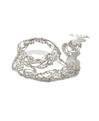 Arunima Bhaumik Ganjam Jewellers Platinum Necklace
