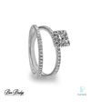 Ben Bridge Vintage Style Platinum Engagement Ring