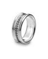 Benchmark Platinum Men's Wedding Band