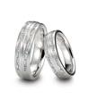 Bergio Platinum Diamond Wedding Bands