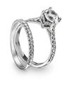 Coast Diamond Platinum Diamond Wedding Rings Set