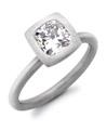 Platinum engagement ring by Cox & Power