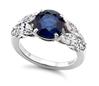 Platinum cocktail ring by Mark Soley