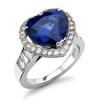 Platinum cocktail ring by Mark Soley