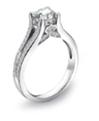 Diana Platinum and Diamond Engagement Ring