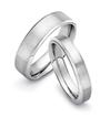 Platinum wedding bands by Domino