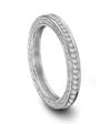Euphoria Platinum and Diamond Wedding Band