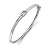 Platinum oval S Bangle. Code is CT-26