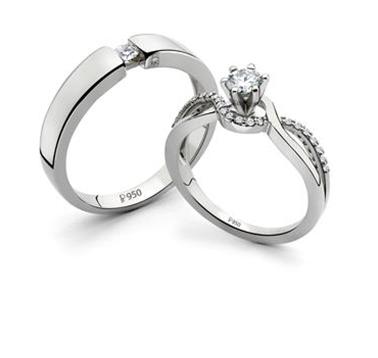 evara platinum love bands