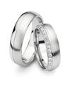Platinum Furrer Jacot Wedding Rings