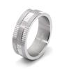 Platinum Furrer Jacot Mens Wedding Ring