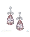 Fusaro Platinum Diamond Tourmaline Earrings