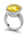 Platinum engagement ring by Garrard