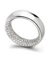Platinum mens wedding band by Garrard