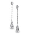 Gem Platinum, Platinum and Diamond Earrings