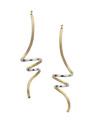 Platinum earrings by Gerstner