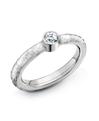 Platinum engagement ring by Graeme McColm