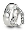 Gumuchian Platinum Diamond Wedding Bands