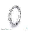 Harout R Platinum Wedding Band