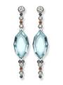 Platinum earrings by Hirsh