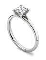 Platinum engagement ring by Hockley Mint