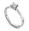 Platinum engagement ring by Hockley Mint