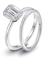 JamesAllen.com Platinum and Diamond Wedding Rings Set