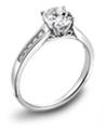 Jared® The Galleria of Jewelry Platinum Diamond Engagement Ring