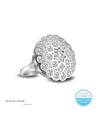 Jason Dow Inc. Platinum and Diamond Fashion Ring