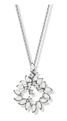 Platinum and diamond pendant . Code is 71
