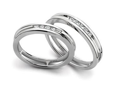 Platinum rings for engagement with price