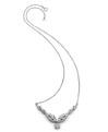 PTKN24 - A platinum necklace inspired from the traditional motif of seven diamond cluster