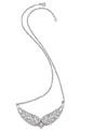 PTKN47 - A platinum necklace inspired from ripples in still water