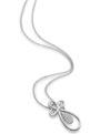 PTKP43 - Contemporary yet delicate platinum studded with micro pave set diamonds