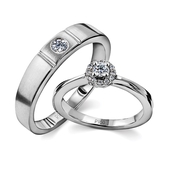 platinum love ring price