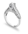 Kenneth David Platinum and Diamond Engagement Ring