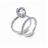 Kirk Kara Platinum Diamond Wedding Rings Set