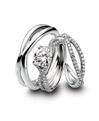 Kwiat Platinum Diamond Wedding Rings Set