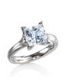 MaeVona Tahay Platinum Diamond Engagement Ring