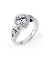Michael Beaudry Platinum Diamond Engagement Ring