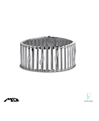 Michael Bondanza Platinum and Diamond Bracelet