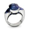 Platinum cocktail ring by Monile