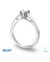 Novell Design Studio Platinum and Diamond Engagement Ring