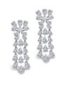 Oscar Heyman Platinum and Diamond Earrings